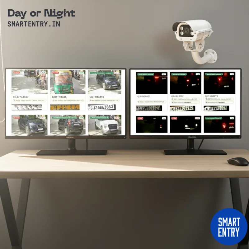 ANPR LPR camera for 24/7 day and night capture